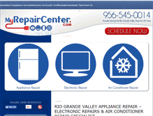 Tablet Screenshot of myrepaircenter.com